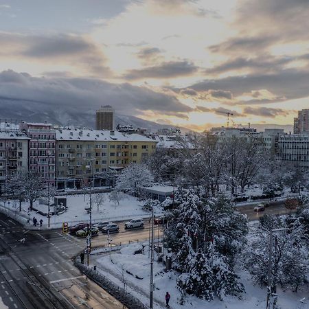 Central Apartment Parking Two Bedrooms Sky Terrace Sofia Exteriör bild