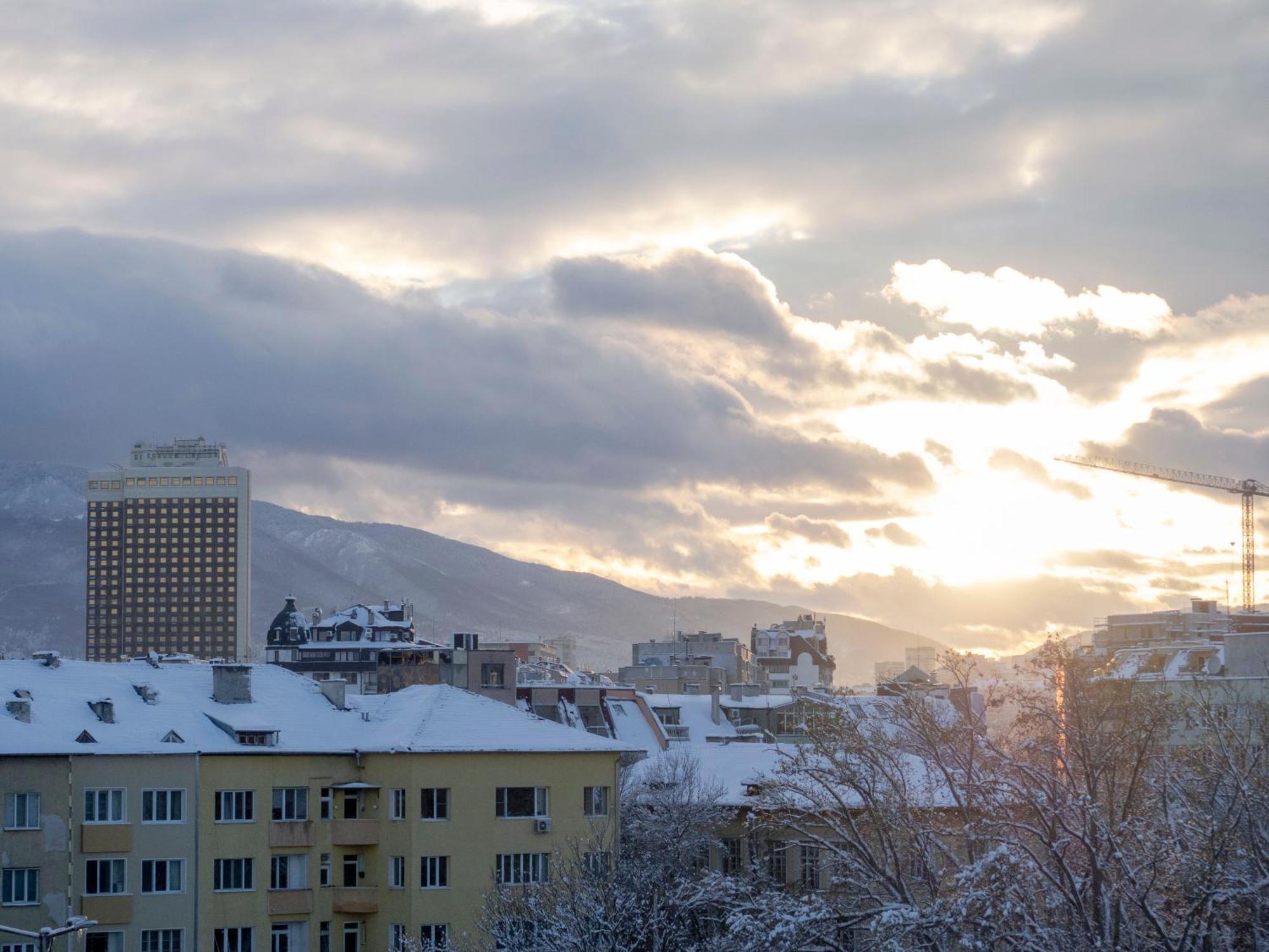 Central Apartment Parking Two Bedrooms Sky Terrace Sofia Exteriör bild